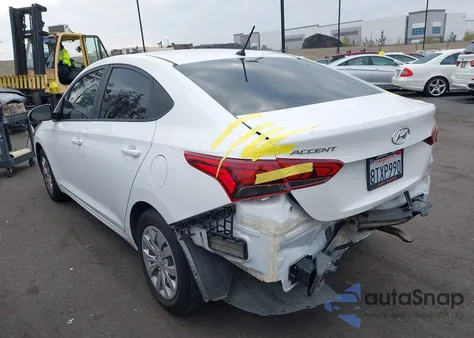 2019 Hyundai Accent Se из США, поврежденный, VIN 3KPC24A38KE079550